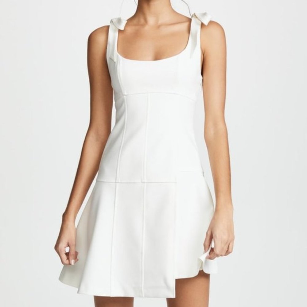 Cinq a Sept Jeanette Dress in Ivory Size 10